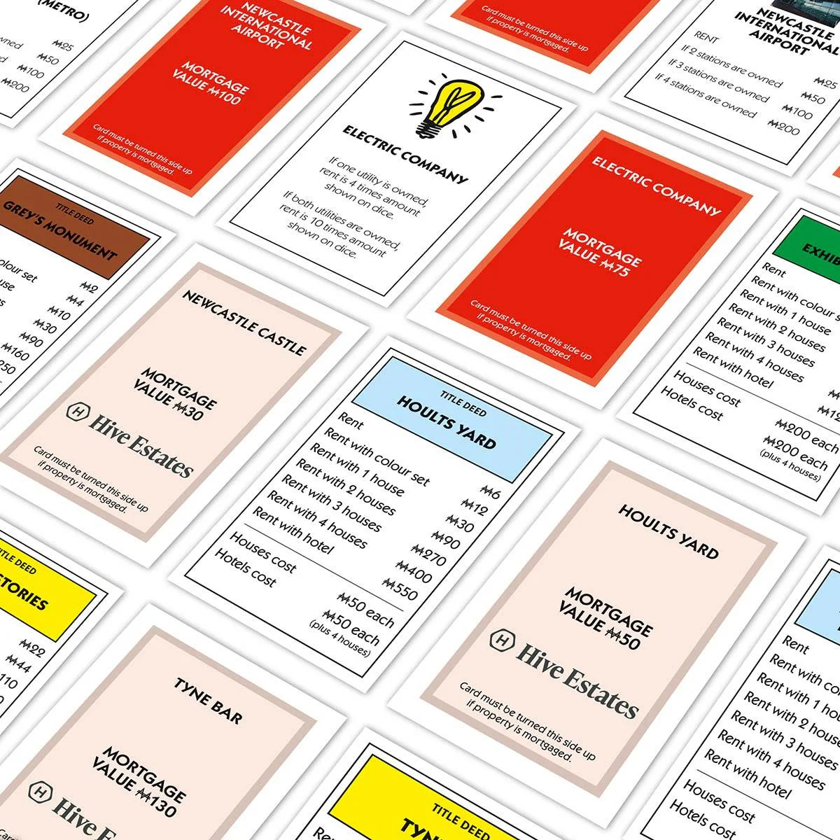 Newcastle & Gateshead Monopoly Board Game (Featuring Pumphreys Coffee) - Image 2