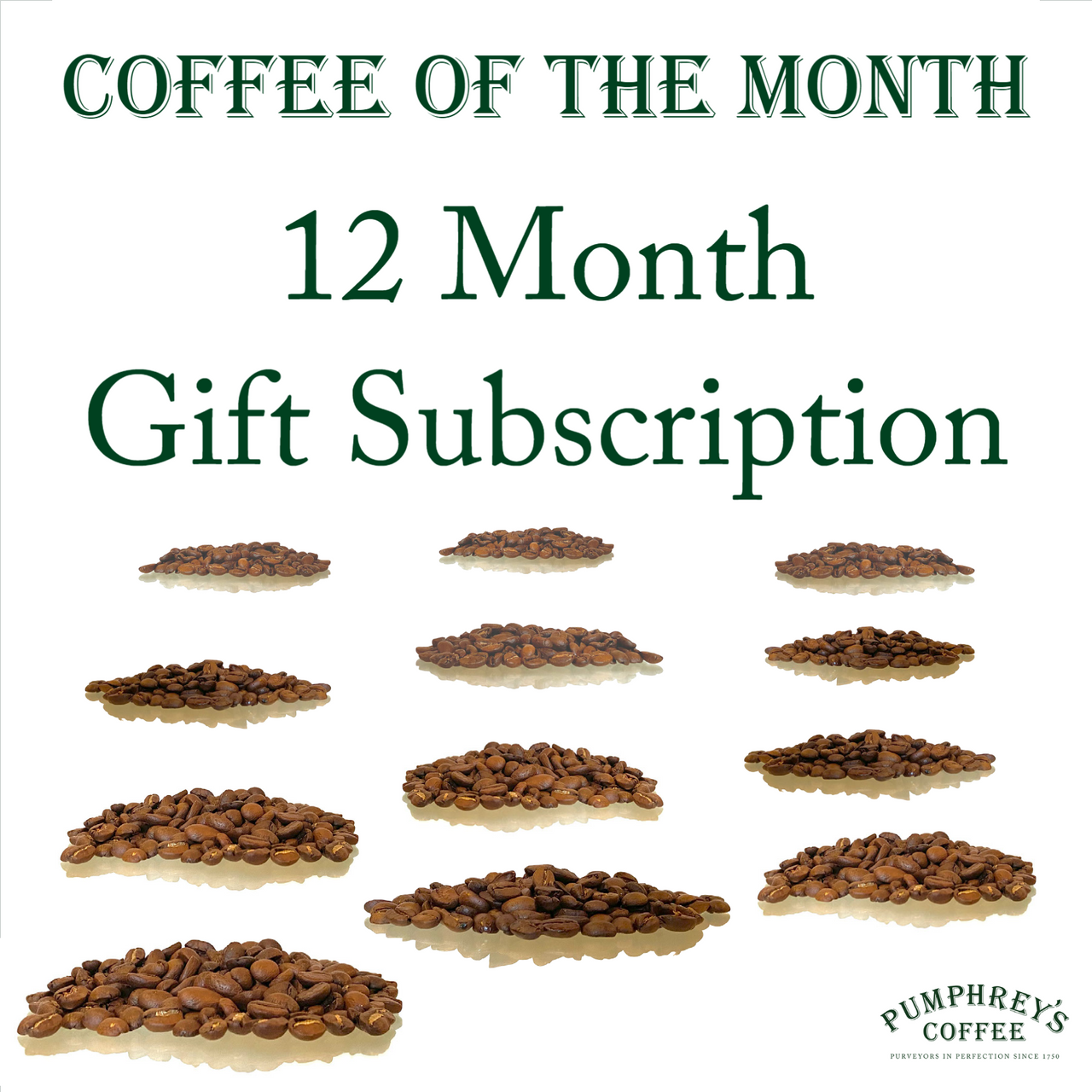 Coffee of the Month - 12 Month Gift Subscription