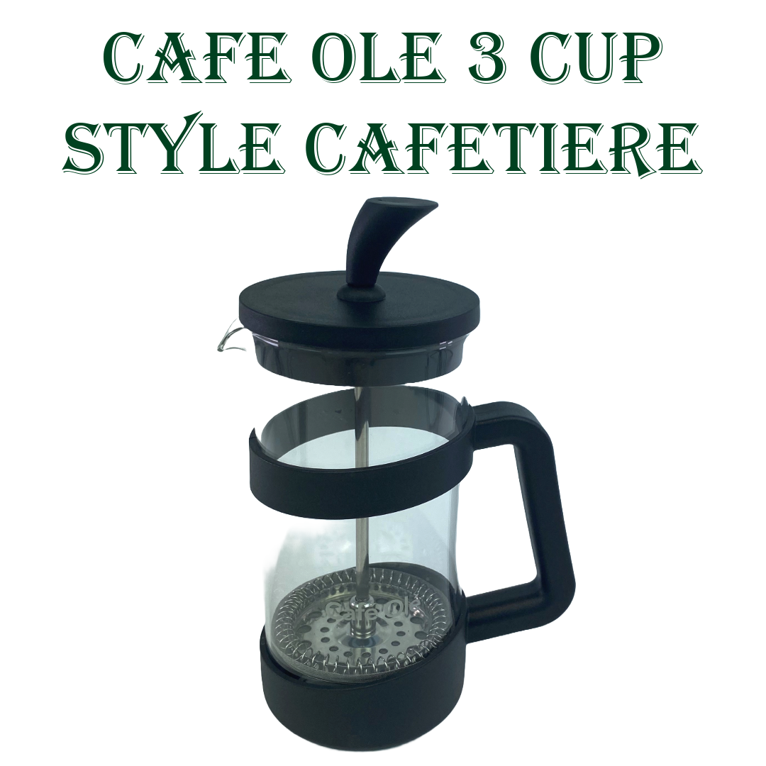 Cafe Ole Style 3 Cup Cafetiere 