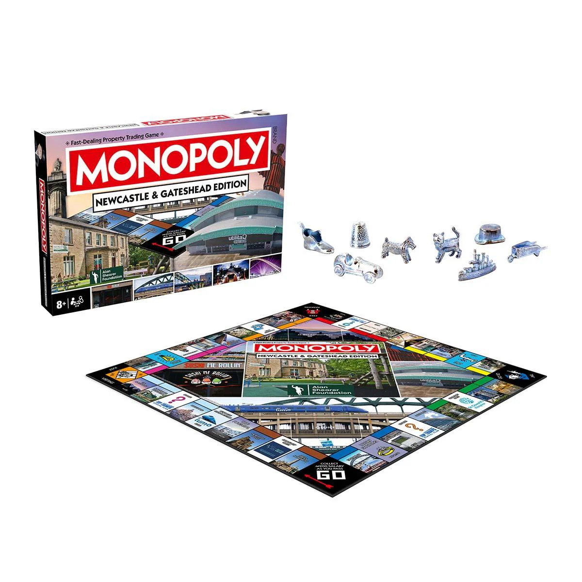 Newcastle & Gateshead Monopoly Board Game (Featuring Pumphreys Coffee) - Image 3