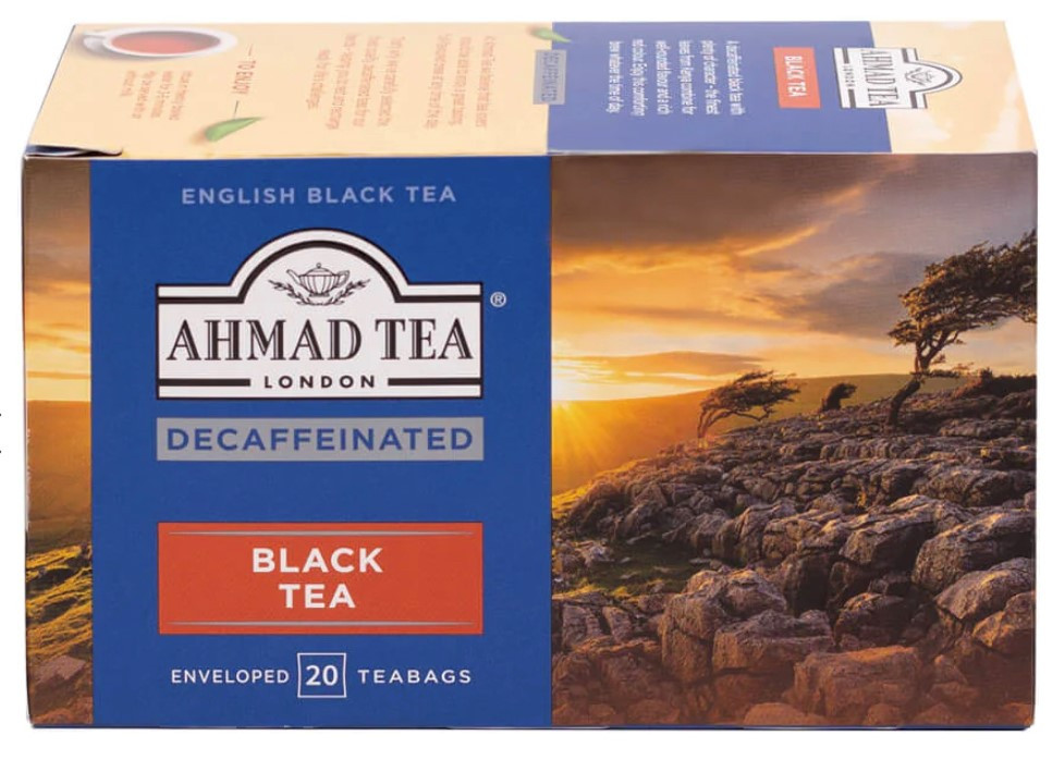 Ahmad Black Decaffeinated Teabags - Image 2