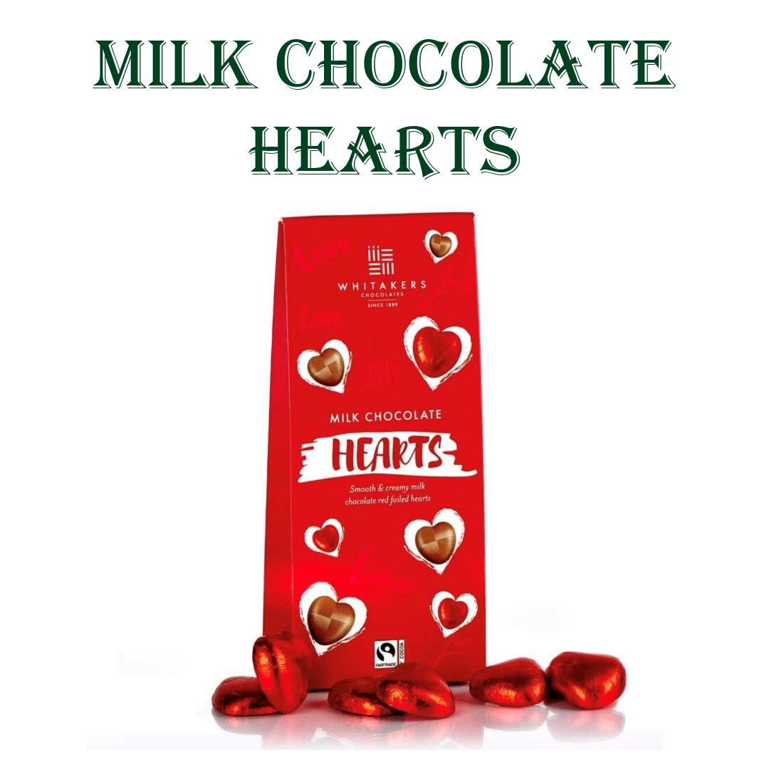 Milk Chocolate Hearts