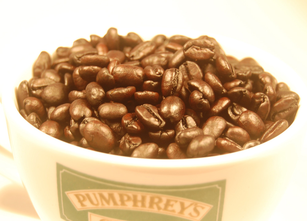 coffee beans in a bowl