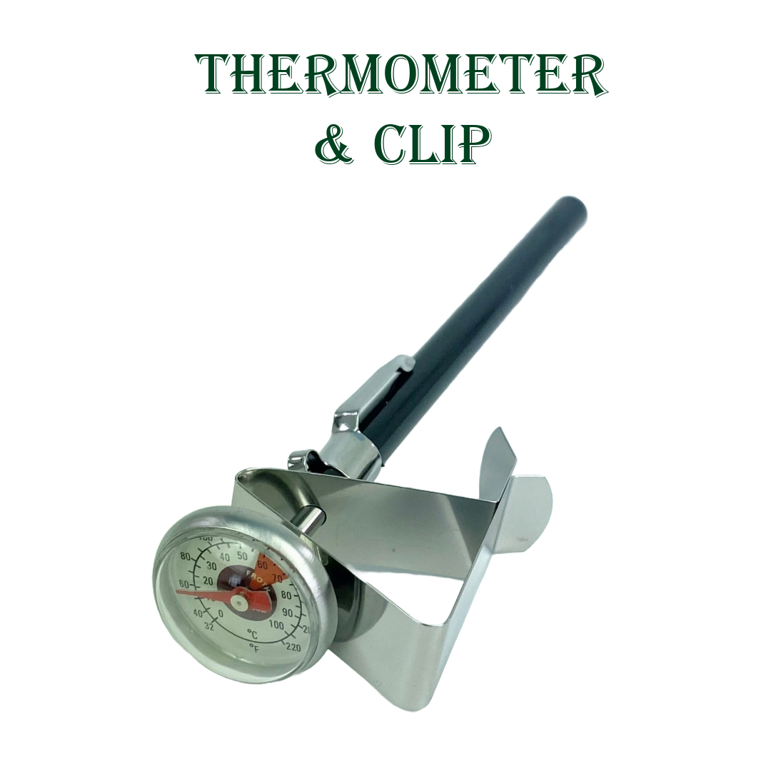 Yagua Barista Thermometer and Clip