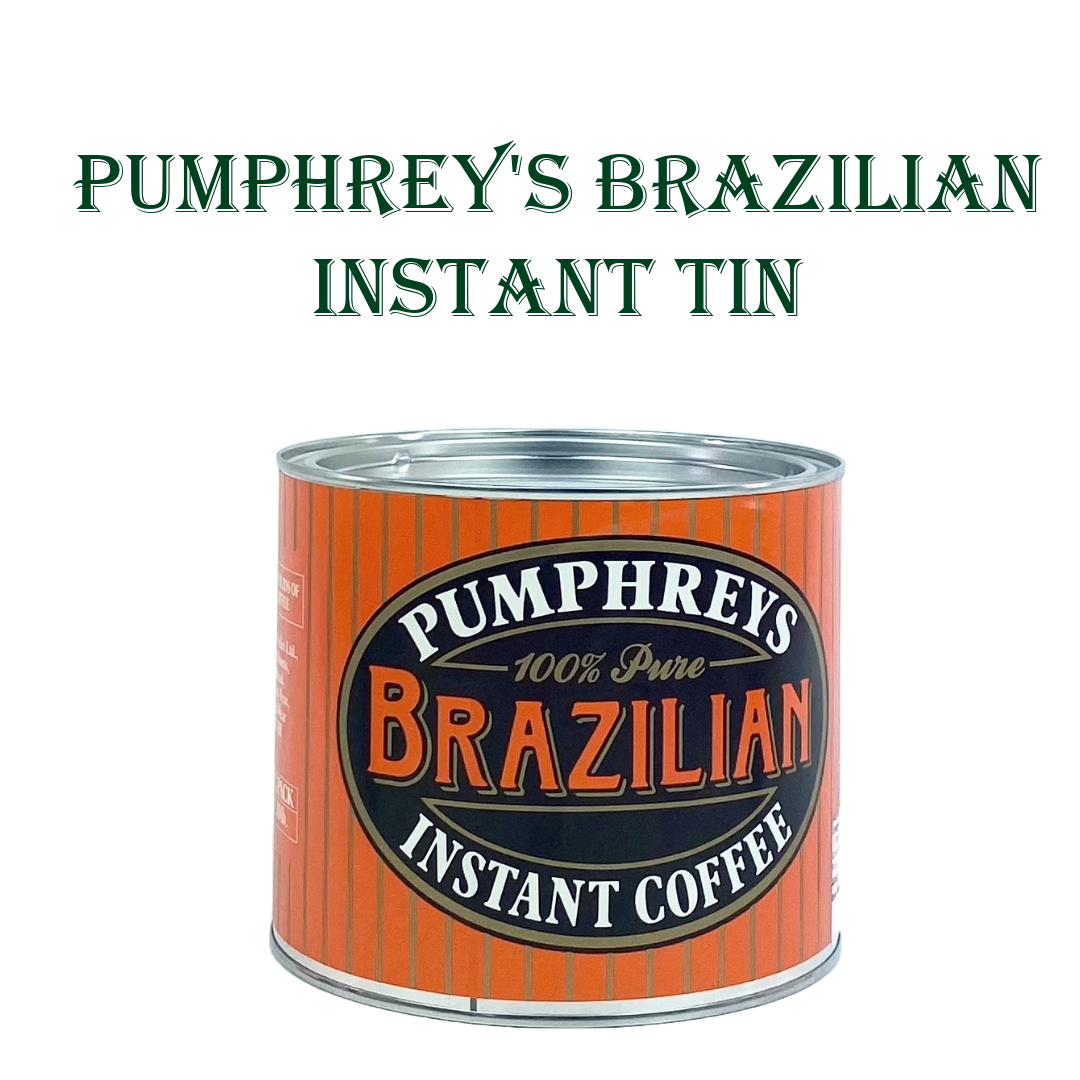 Pumphreys Brazilian Instant Coffee Tin